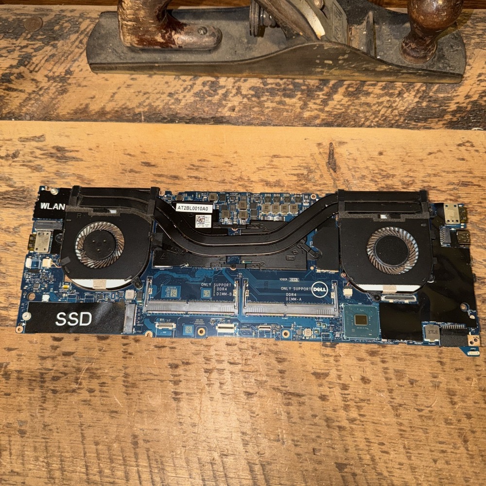 Dell XPS 15 9570 Laptop Motherboard CPU/GPU i7-8750H 2.2 GHz GTX1050ti